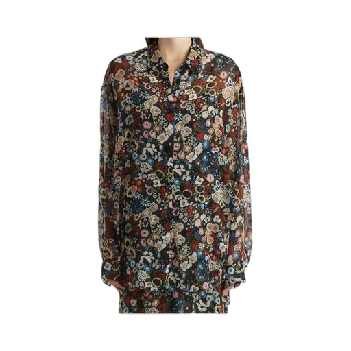 Khaite Goya Floral Printed Buttoned Shirt