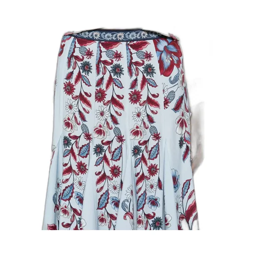 Floral-Print Skirt
