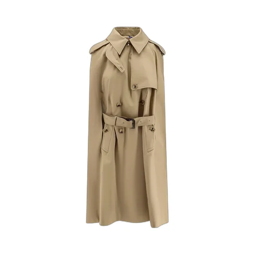 Burberry Double Breasted Belted Trench Coat