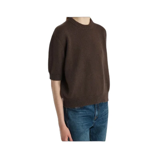 Khaite Short Sleeved Crewneck Jumper