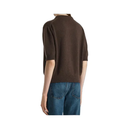 Khaite Short Sleeved Crewneck Jumper