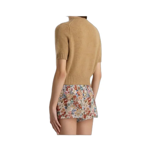 Khaite Nora Short-Sleeved Cardigan