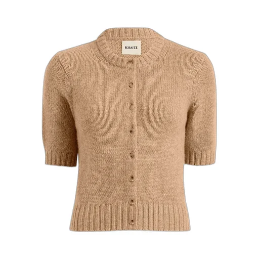 Khaite Nora Short-Sleeved Cardigan