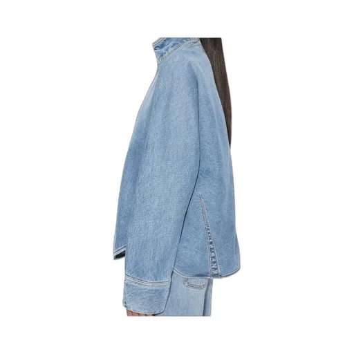 Alaa Zipped Denim Shirt