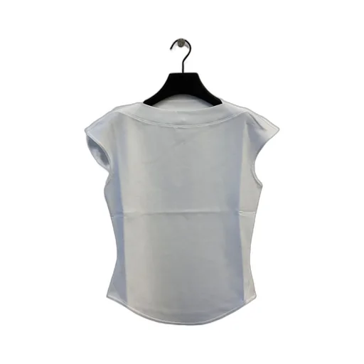 AlaÏA Crewneck Sleeveless T-Shirt