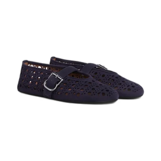 Ballet Flats Vienne In Suede