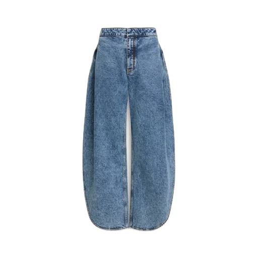 Petal Denim Pants