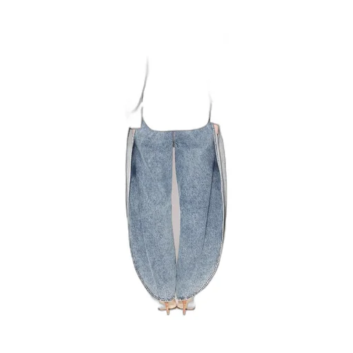 Petal Denim Pants