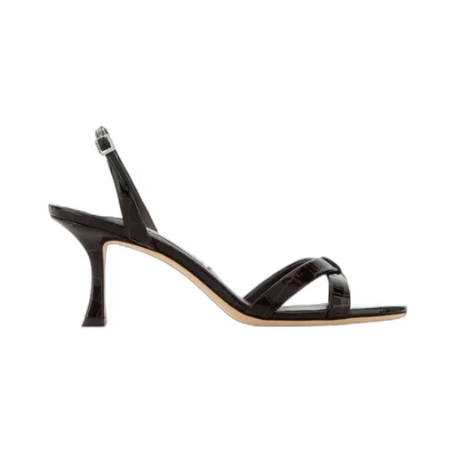 Jimmy Choo Elsy 70 Crossover Slingback Sandals