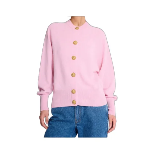 Balmain Buttoned Crewneck Cardigan