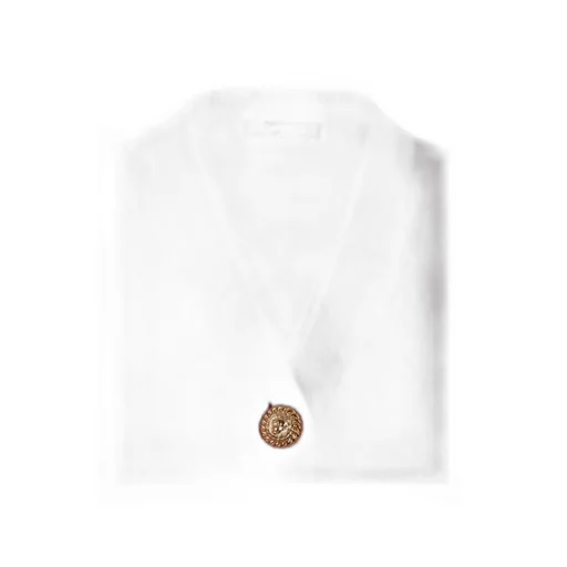 V-Neck Button Cardigan