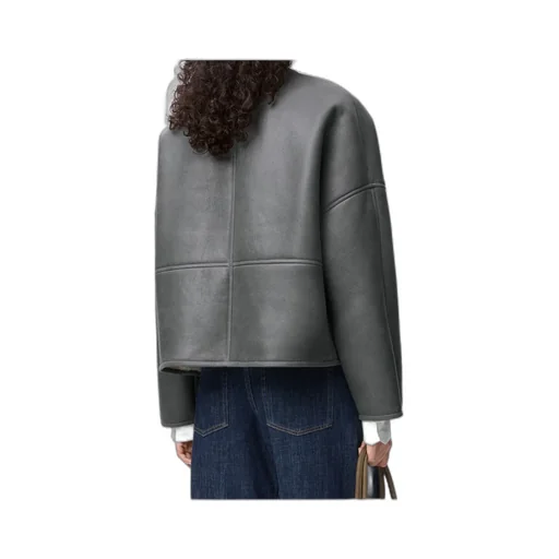 Loewe Pebble Leather Cardigan