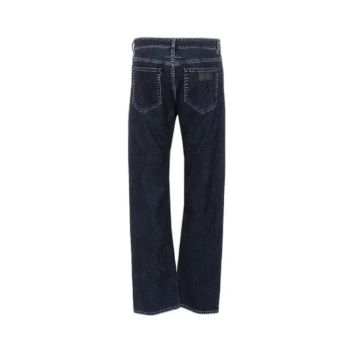 Mm6 Maison Margiela Straight Leg Faded Jeans
