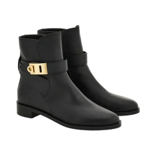 Hug Buckle Ankle Boot
