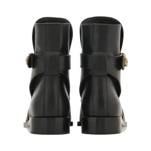 Hug Buckle Ankle Boot
