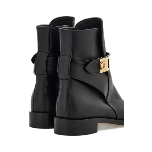 Hug Buckle Ankle Boot