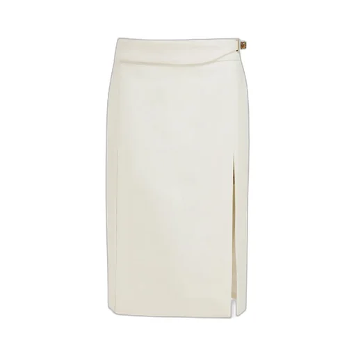 High Slit Pencil Skirt