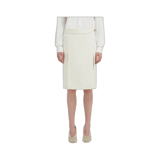 High Slit Pencil Skirt