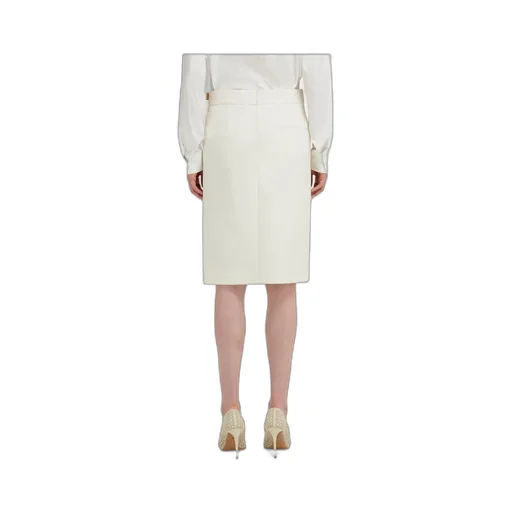 High Slit Pencil Skirt