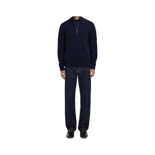 High Neck Cashmere Pullover