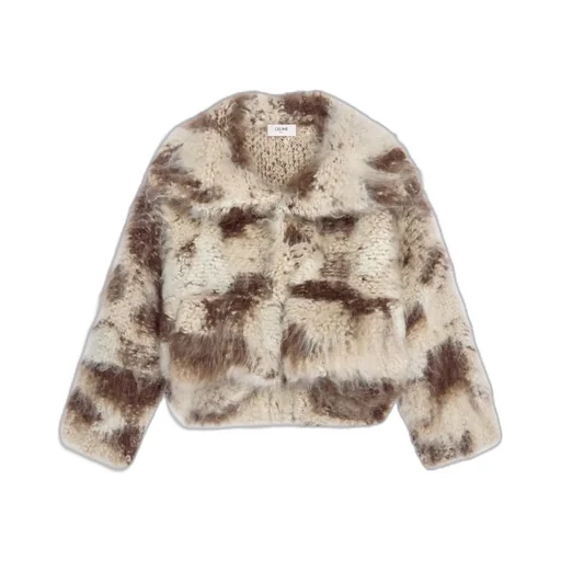 Jacket In Fluffy Wool
