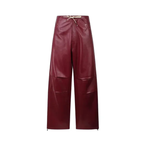 Daisy Plonge Nappa Leather Military Trousers