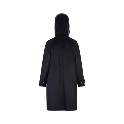 Max Mara Studio Long-Sleeved Hooded Parka