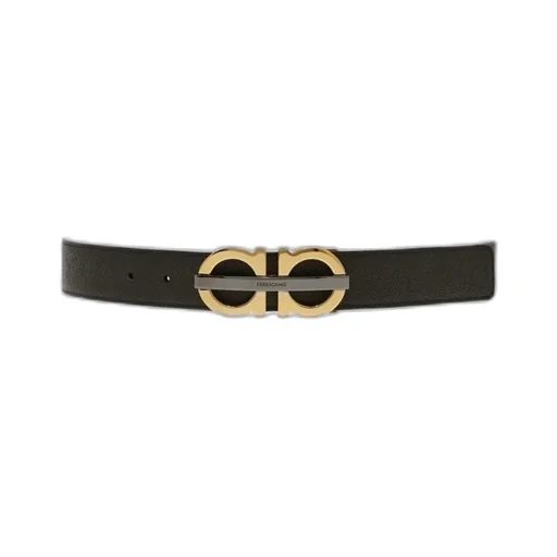 Reversible And Adjustable Gancini Belt