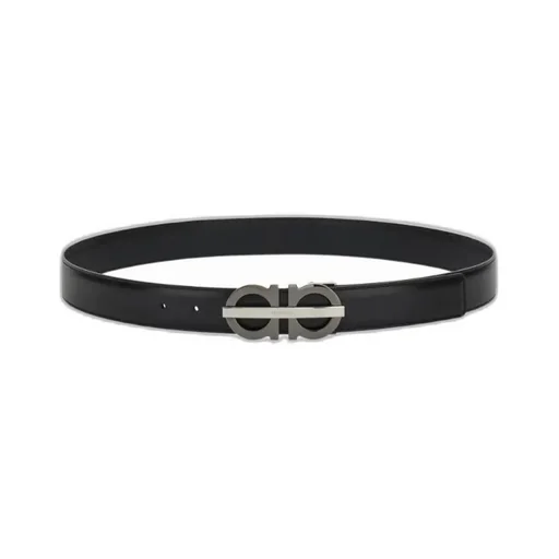 Reversible And Adjustable Gancini Belt