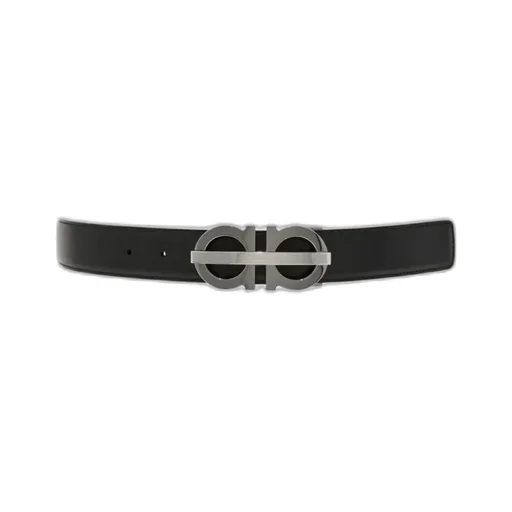 Reversible And Adjustable Gancini Belt