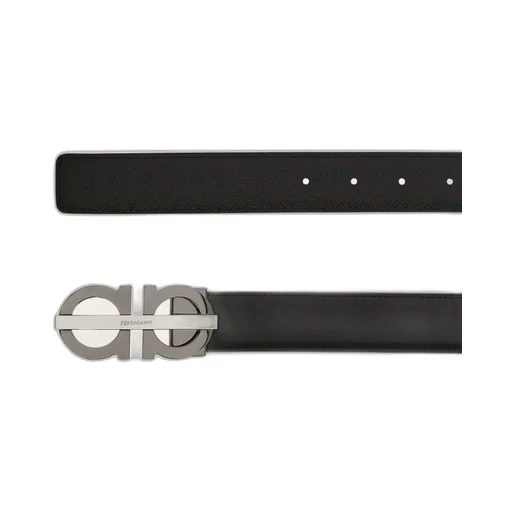 Reversible And Adjustable Gancini Belt