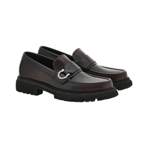 Loafer With Gancini Ornament