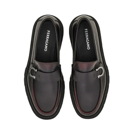 Loafer With Gancini Ornament