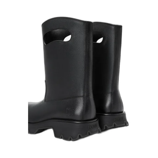 Bobby Boot In Grained Vegetable-Tanned Calfskin
