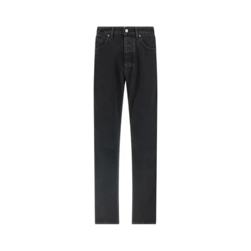 Mm6 Maison Margiela Logo Patch Taped Jeans