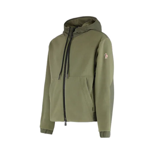 Moncler Grenoble Zip-Up Hooded Jacket