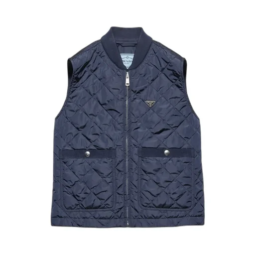 Prada Re-Nylon Zipped Gilet