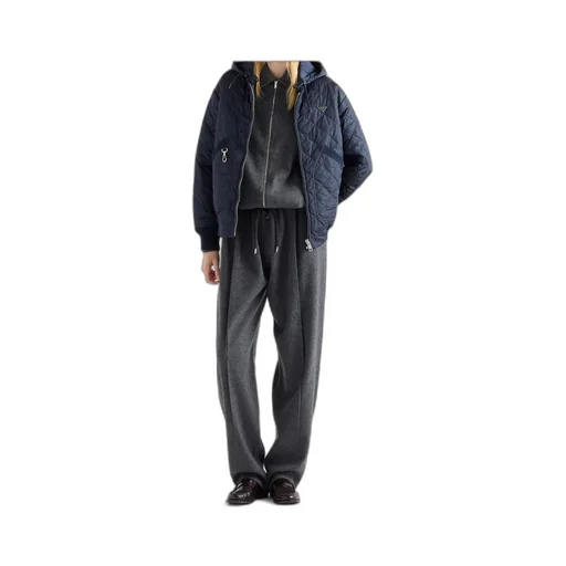 Prada Zipped Hooded Jacket