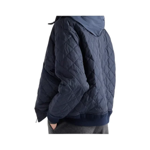 Prada Zipped Hooded Jacket