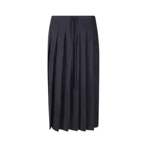 Pleated Midi Skirt