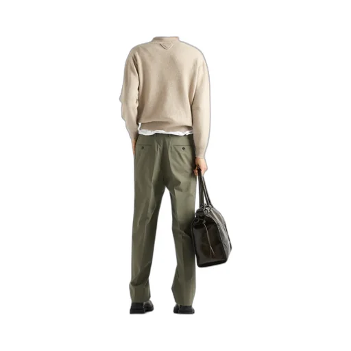 Prada Long-Sleeved Crewneck Jumper
