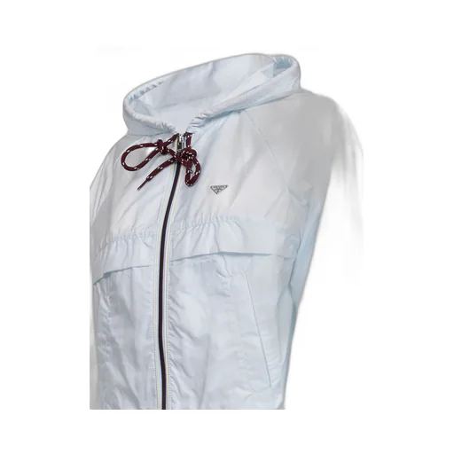 Prada Zip-Up Hooded Jacket