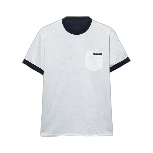 Prada Short Sleeved Crewneck T-Shirt