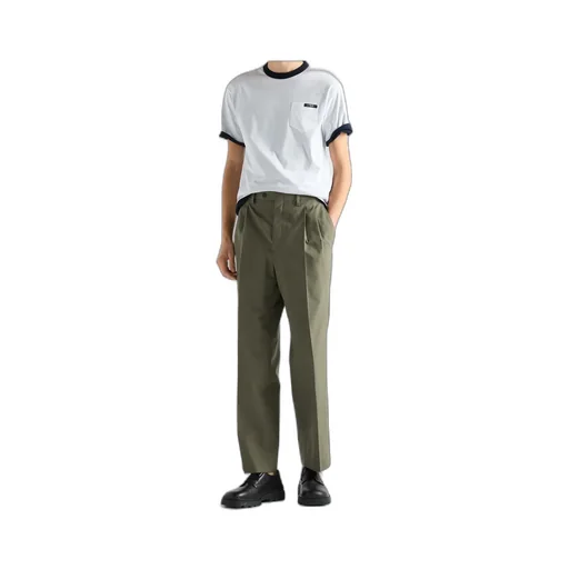 Prada Short Sleeved Crewneck T-Shirt