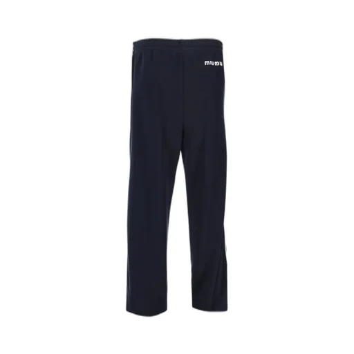Miu Miu Elasticated Waistband Pleated Trousers