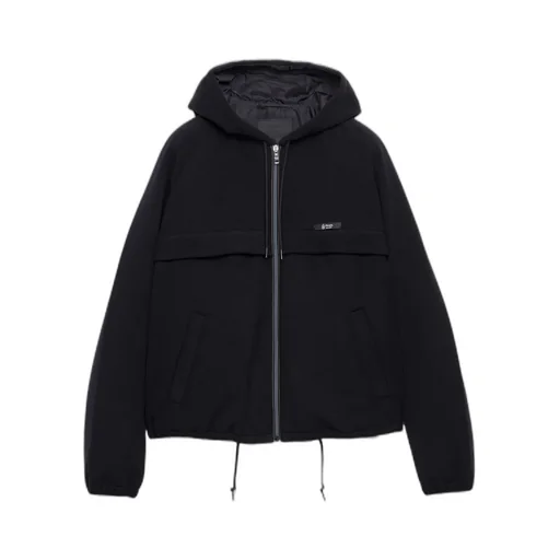 Prada Zipped Hooded Jacket