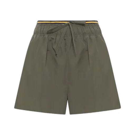 Prada Drawstring Pleated Shorts