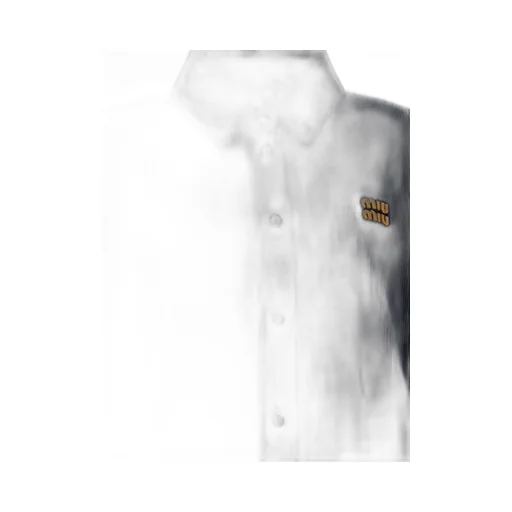 Miu Miu Corduroy Oversized Poplin Shirt