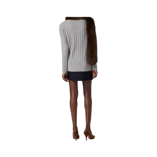 Miu Miu V-Neck Knitted Jumper