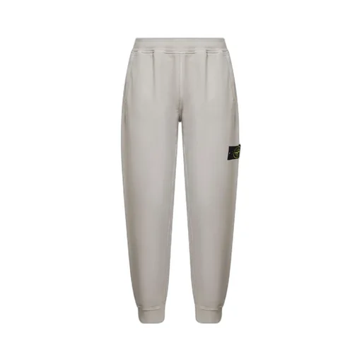 Stone Island Logo-Patch Elasticated Waistband Trousers
